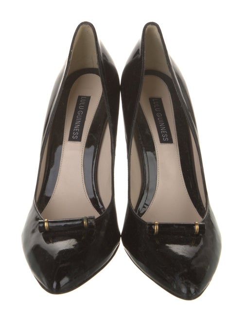 Lulu Guinness Patent Leather Pumps