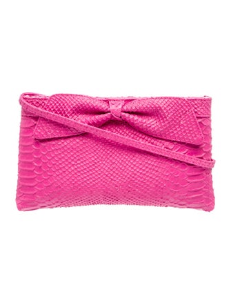 Lulu Guinness Leather Top Handle Bag