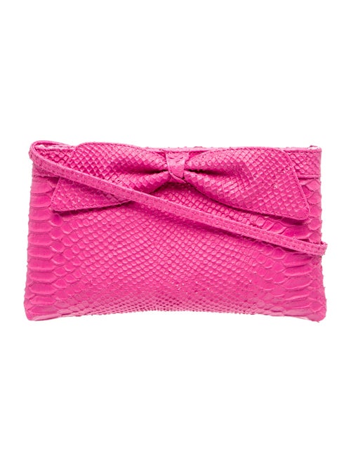 Lulu Guinness Leather Top Handle Bag