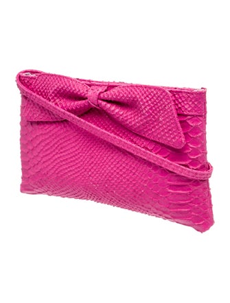 Lulu Guinness Leather Top Handle Bag