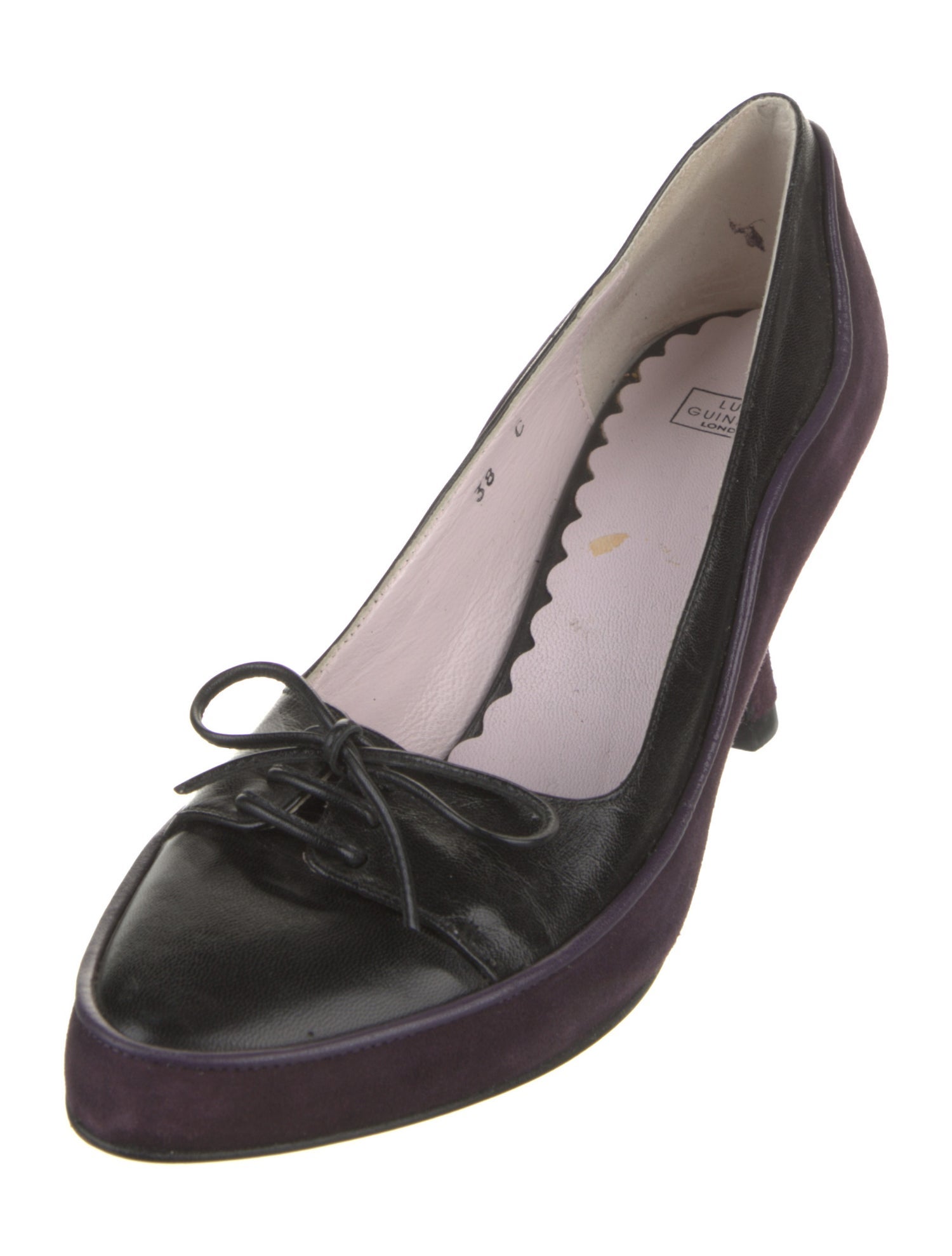 Lulu Guinness Suede Flats
