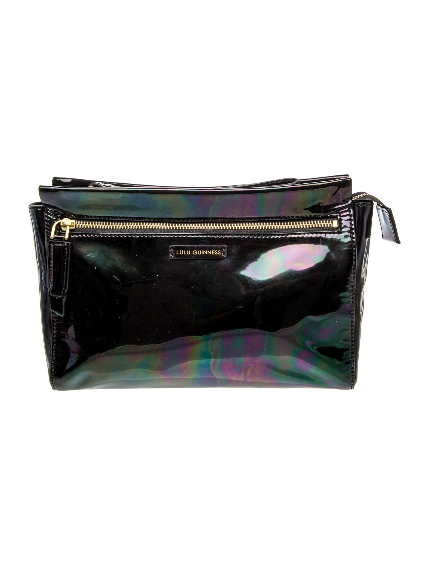 Lulu Guinness Patent Leather Clutch