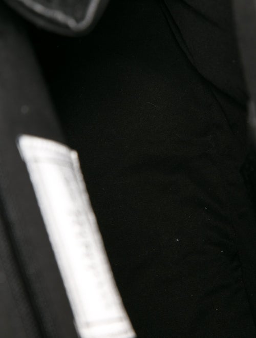 Lulu Guinness Canvas Top Handle Bag