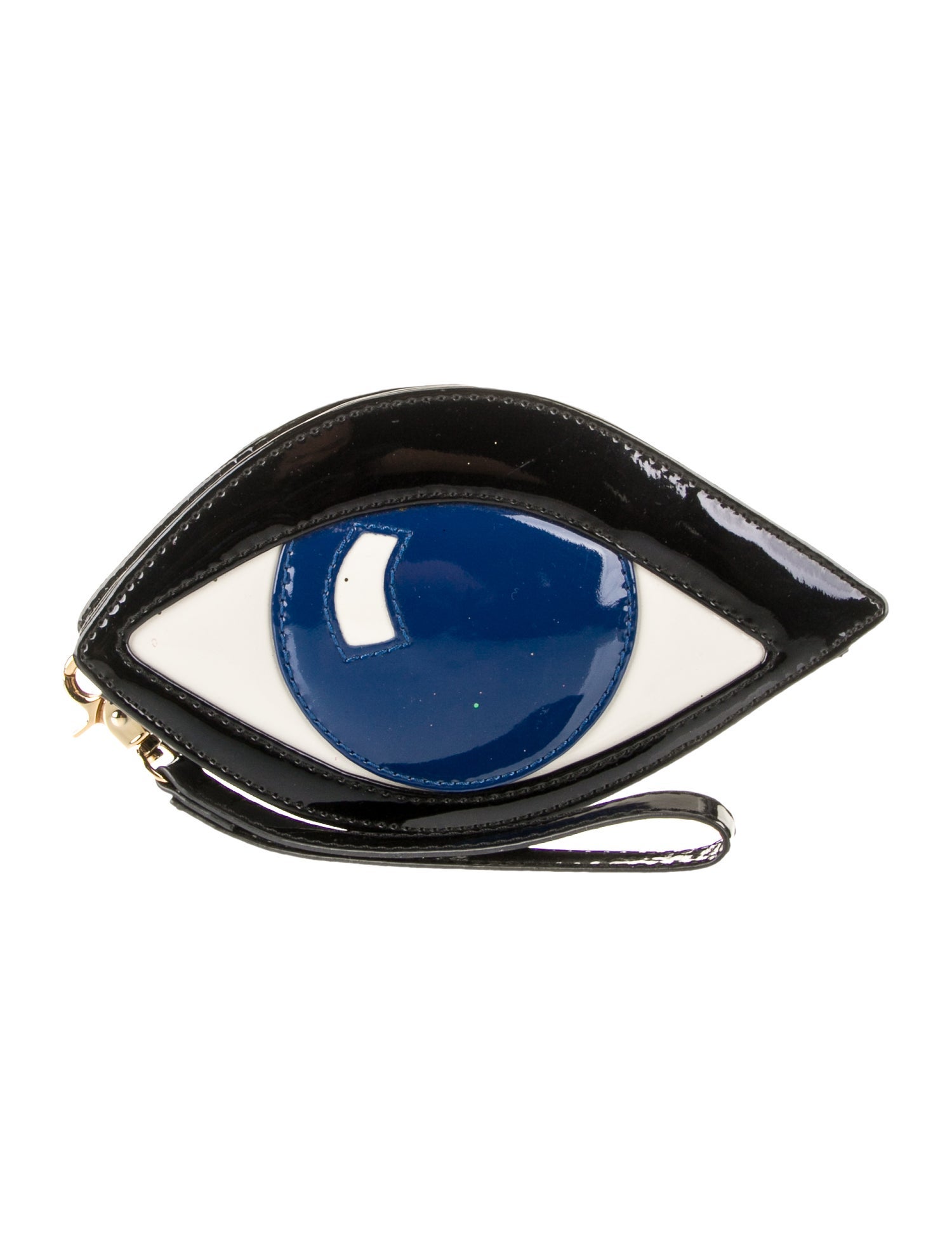 Lulu Guinness Patent Leather Clutch