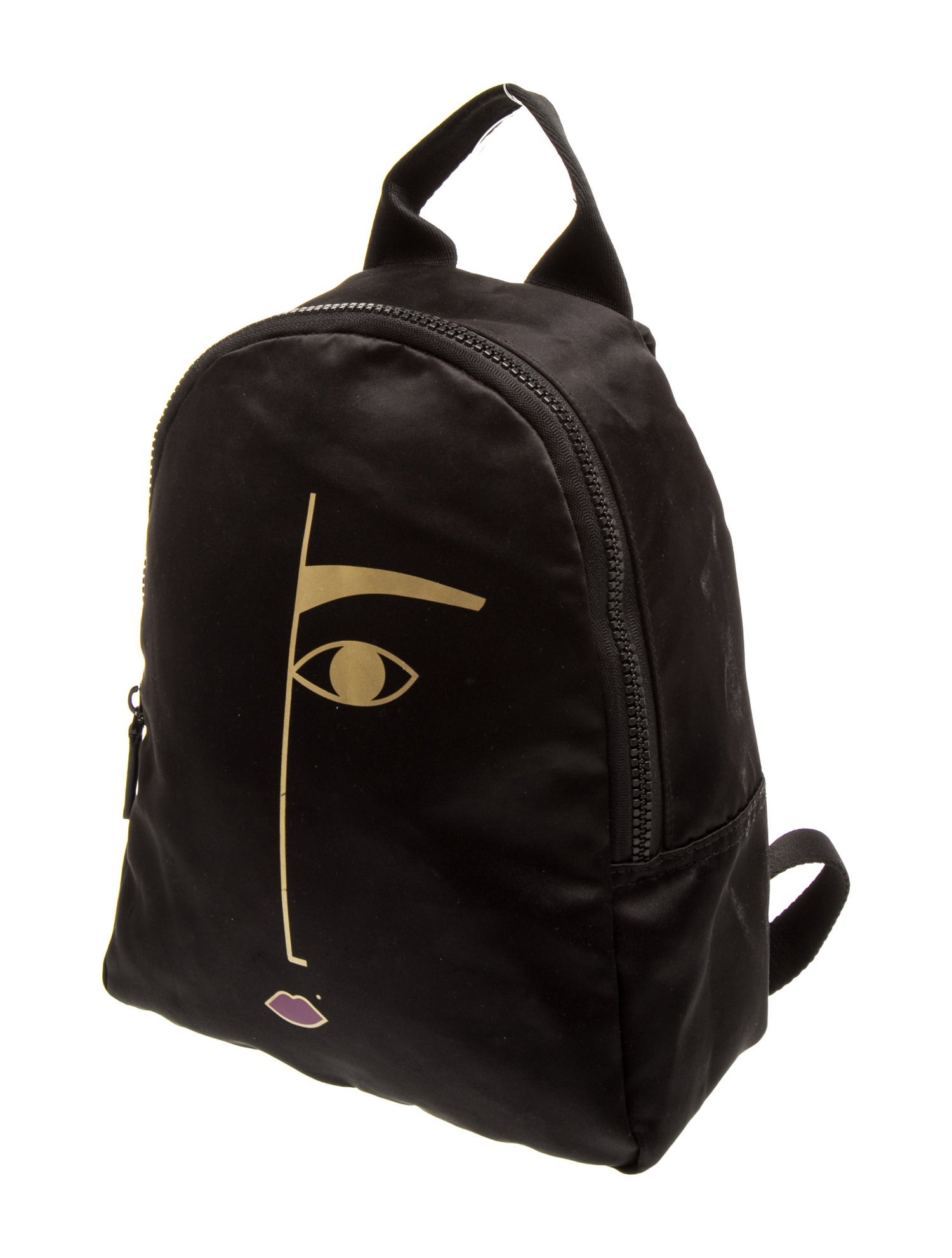 Lulu Guinness Canvas Backpack