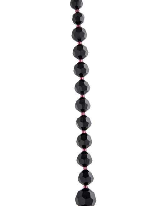 Ben-Amun Resin Graduated Bead Strand Necklace