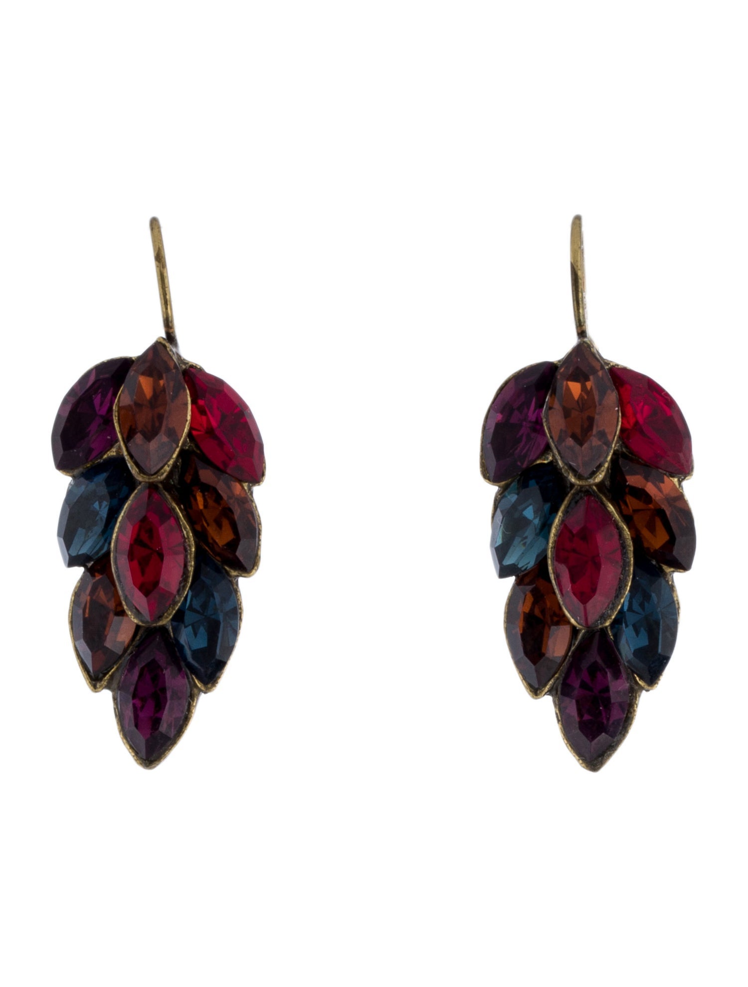 Ben-Amun Crystal Drop Earrings