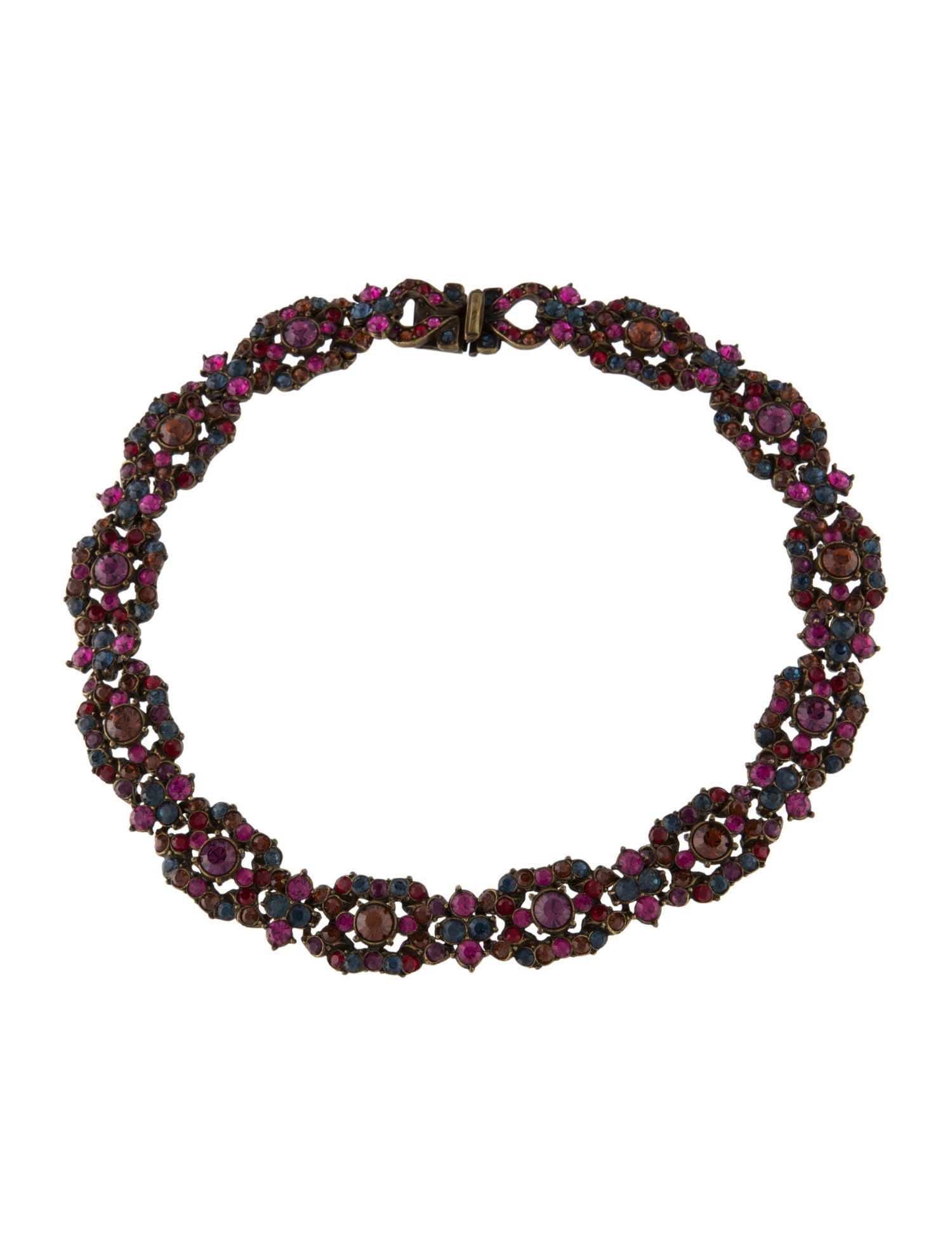 Ben-Amun Crystal Collar Necklace