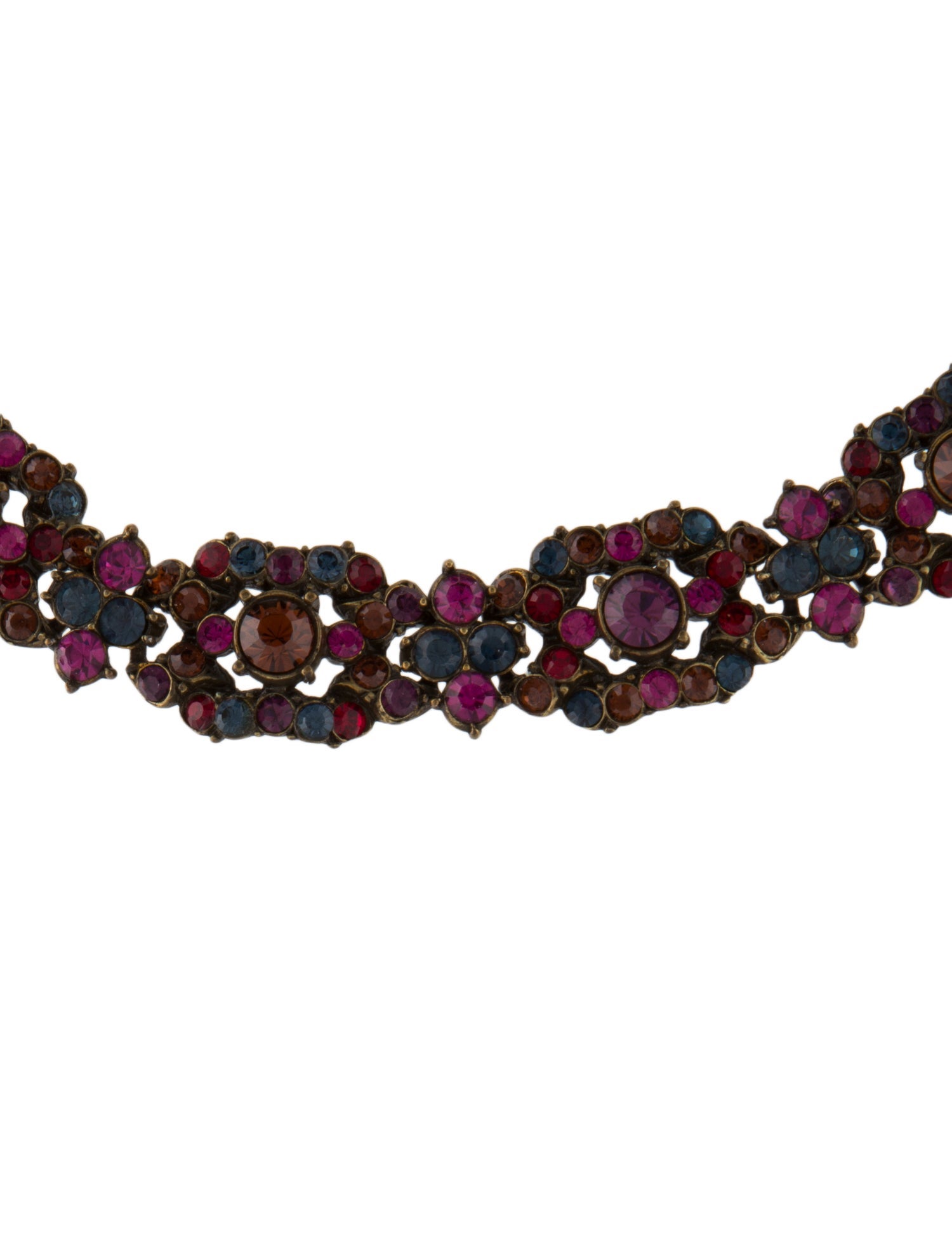 Ben-Amun Crystal Collar Necklace