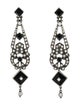 Ben-Amun Crystal & Resin Drop Earrings
