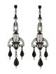 Ben-Amun Crystal Chandelier Drop Earrings