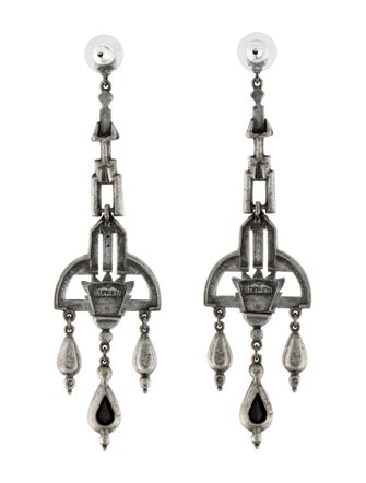Ben-Amun Crystal Chandelier Drop Earrings