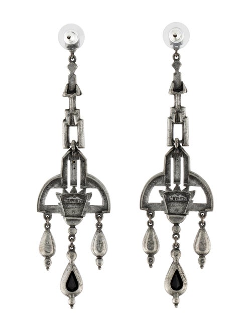 Ben-Amun Crystal Chandelier Drop Earrings