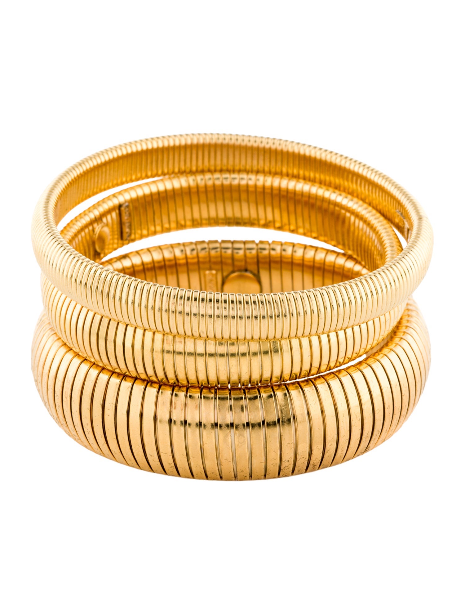 Ben-Amun Cobra Elastic Bangle Bracelet Set