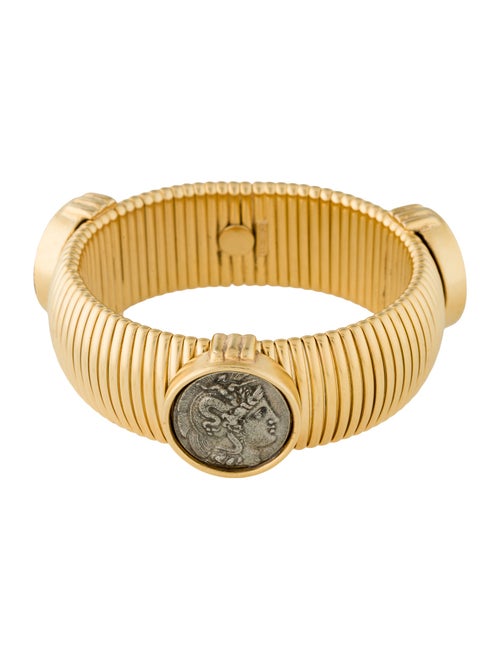 Ben-Amun Massimo Roman Coins Bangle Bracelet