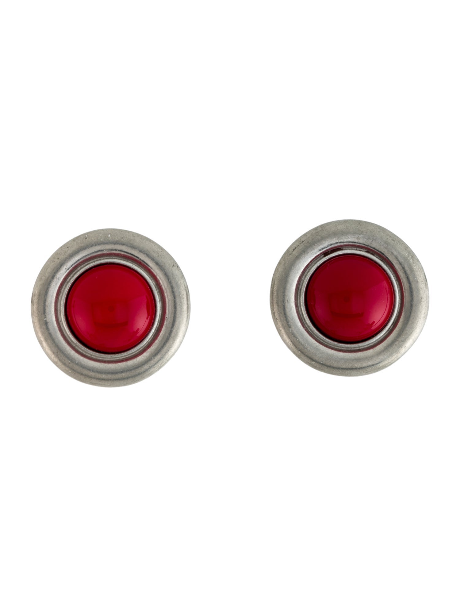 Ben-Amun Resin Stud Clip-On Earrings