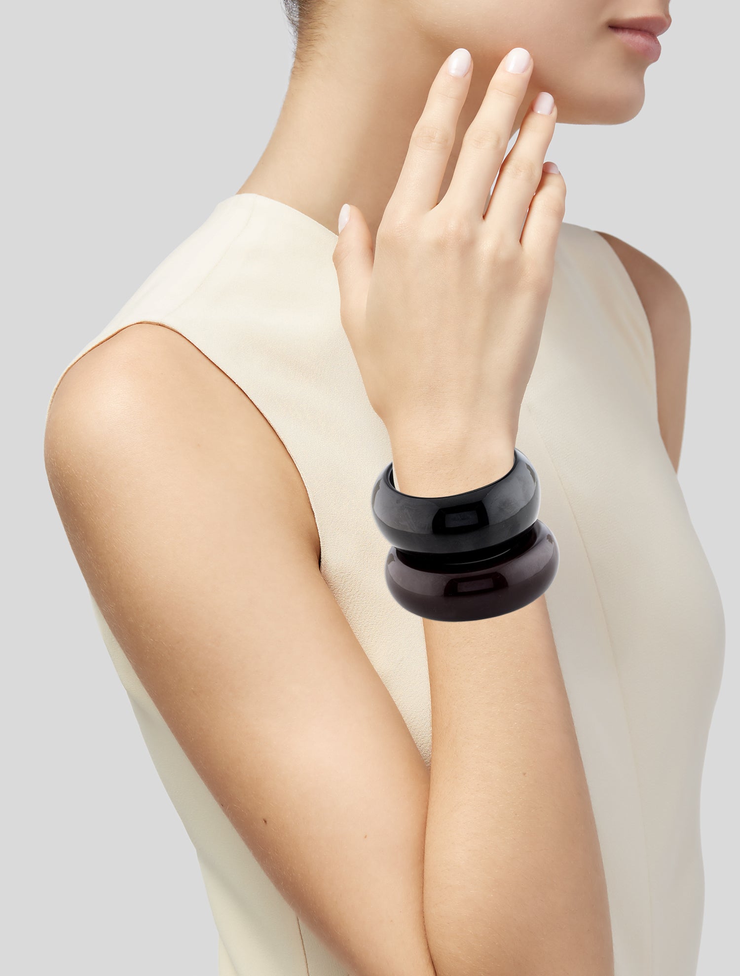 Ben-Amun By Isaac Manevitz Exclusive Set-of-Two Resin Bangles