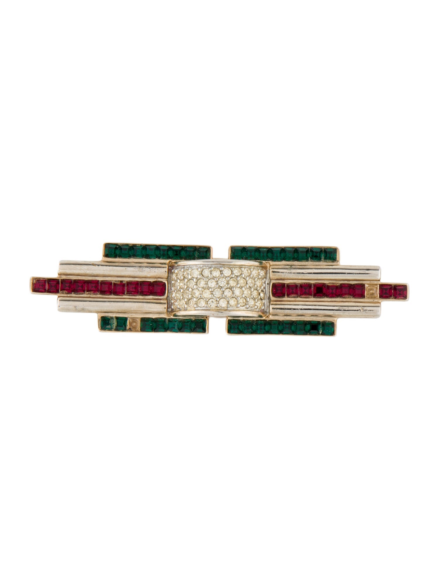 Ben-Amun Crystal Brooch Pin