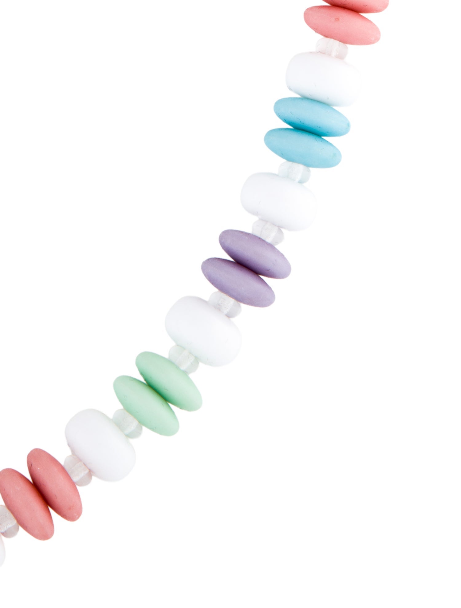 Ben-Amun Resin Multicolor Bead Strand Necklace