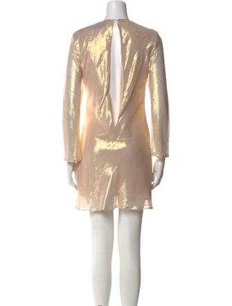 Olcay Gulsen Silk Mini Dress