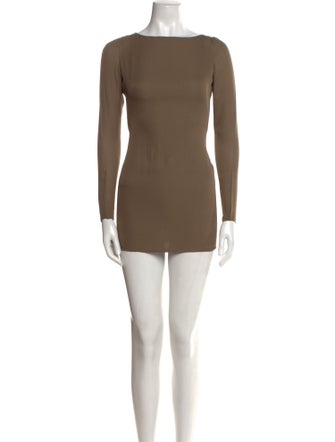 Olcay Gulsen Silk Mini Dress