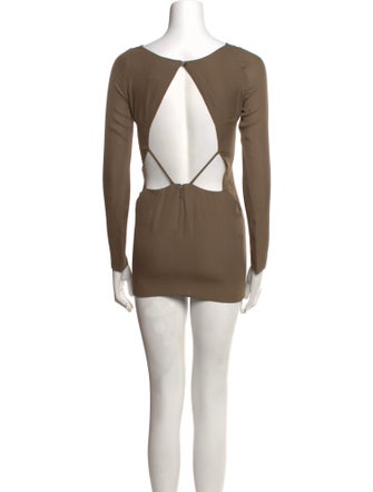 Olcay Gulsen Silk Mini Dress