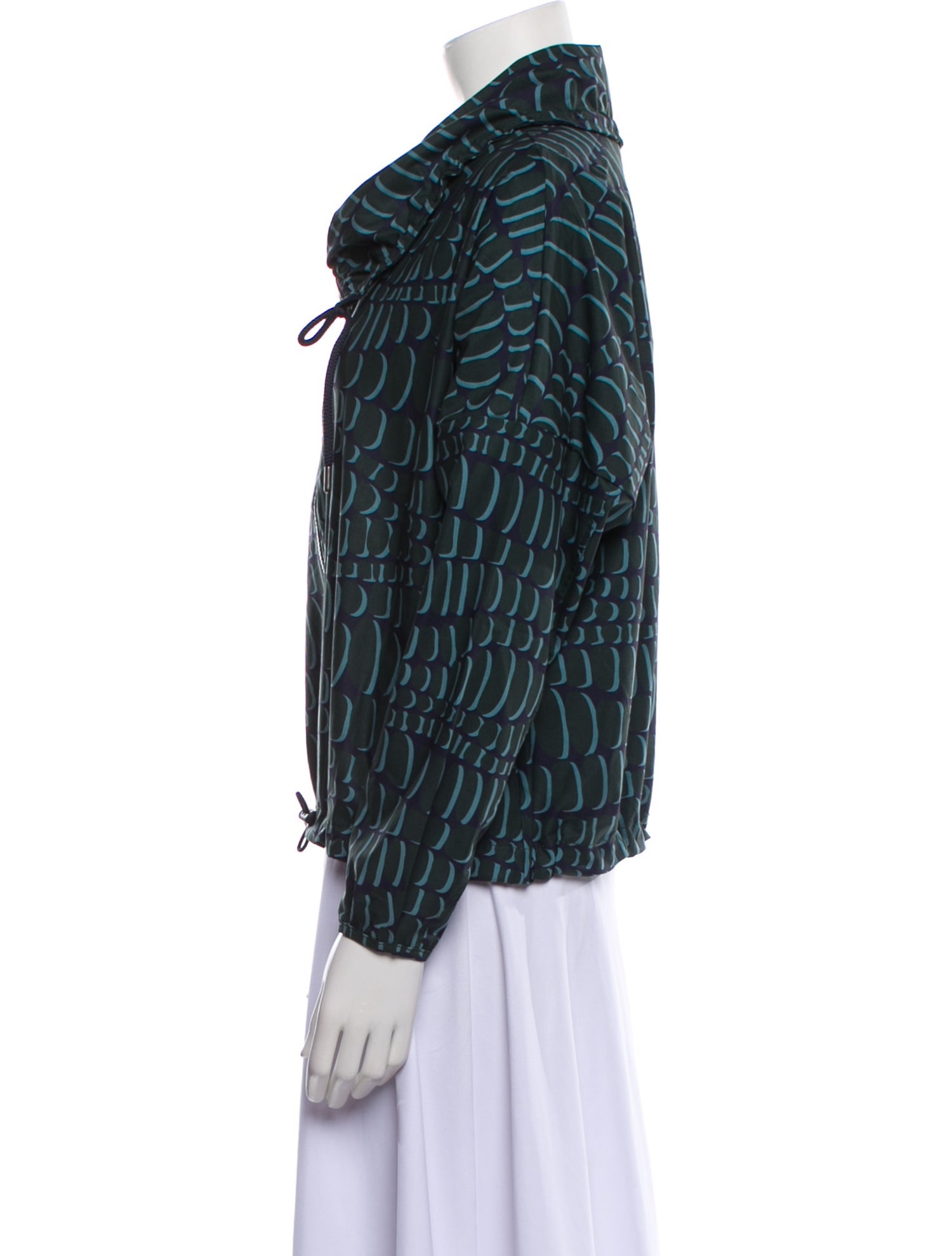 925fit Plaid Print Jacket