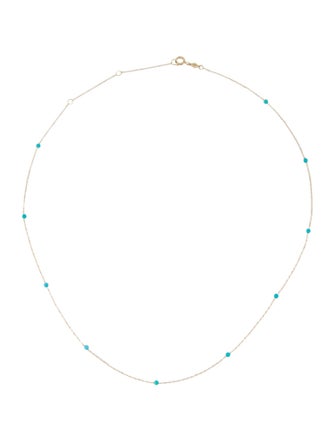 Gorjana 14K Turquoise Newport Necklace