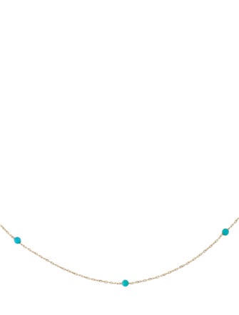 Gorjana 14K Turquoise Newport Necklace