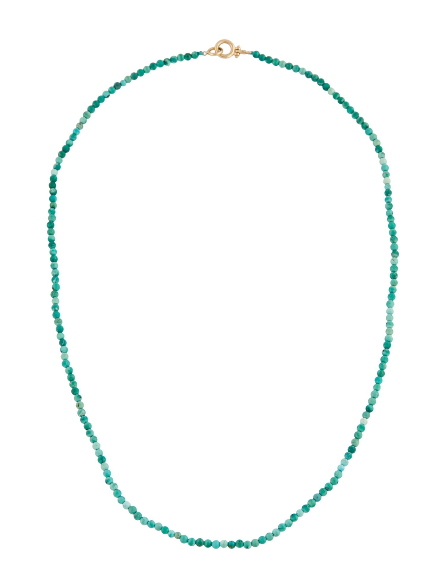Gorjana 14K Turquoise Bead Necklace