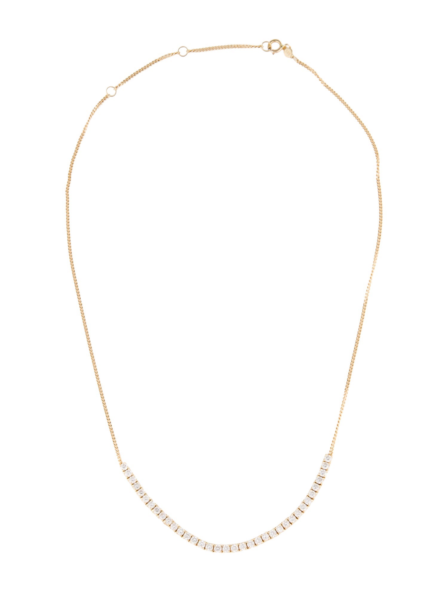 Gorjana 14K 1.66ctw Diamond Collar Necklace