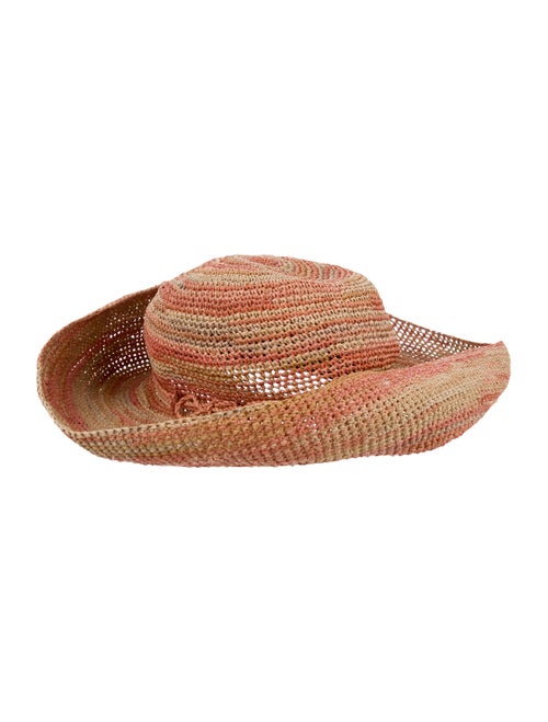 Helen Kaminski Raffia Wide Brim Sunhat Tan