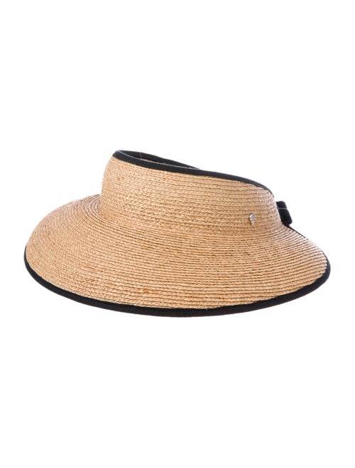 Helen Kaminski Straw Wide-Brim Hat Beige