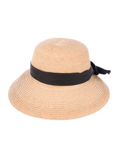 Helen Kaminski Raffia Woven Hat Tan
