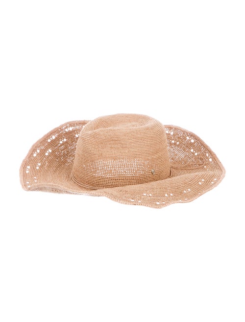 Helen Kaminski Raffia Wide Brim Sunhat Tan