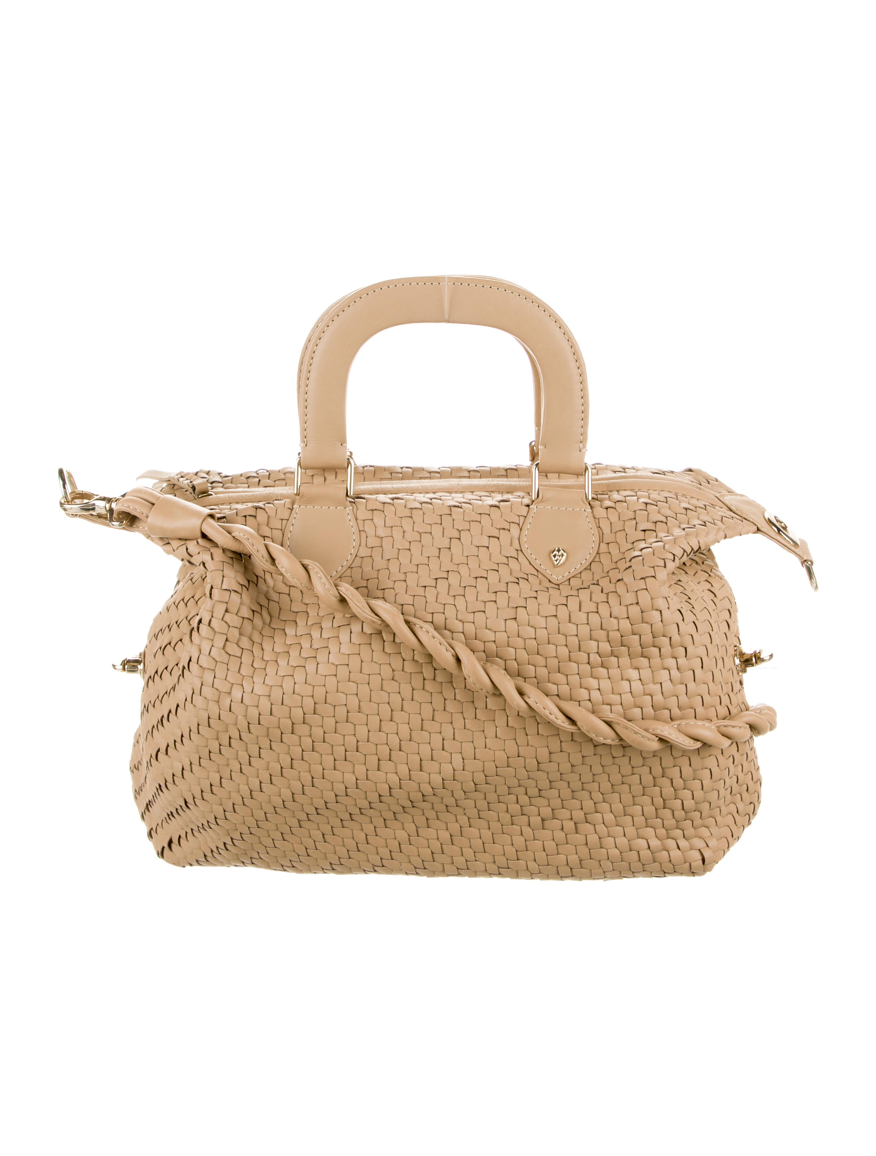 Helen Kaminski Leather Handle Bag Neutrals Handle Bags, Handbags