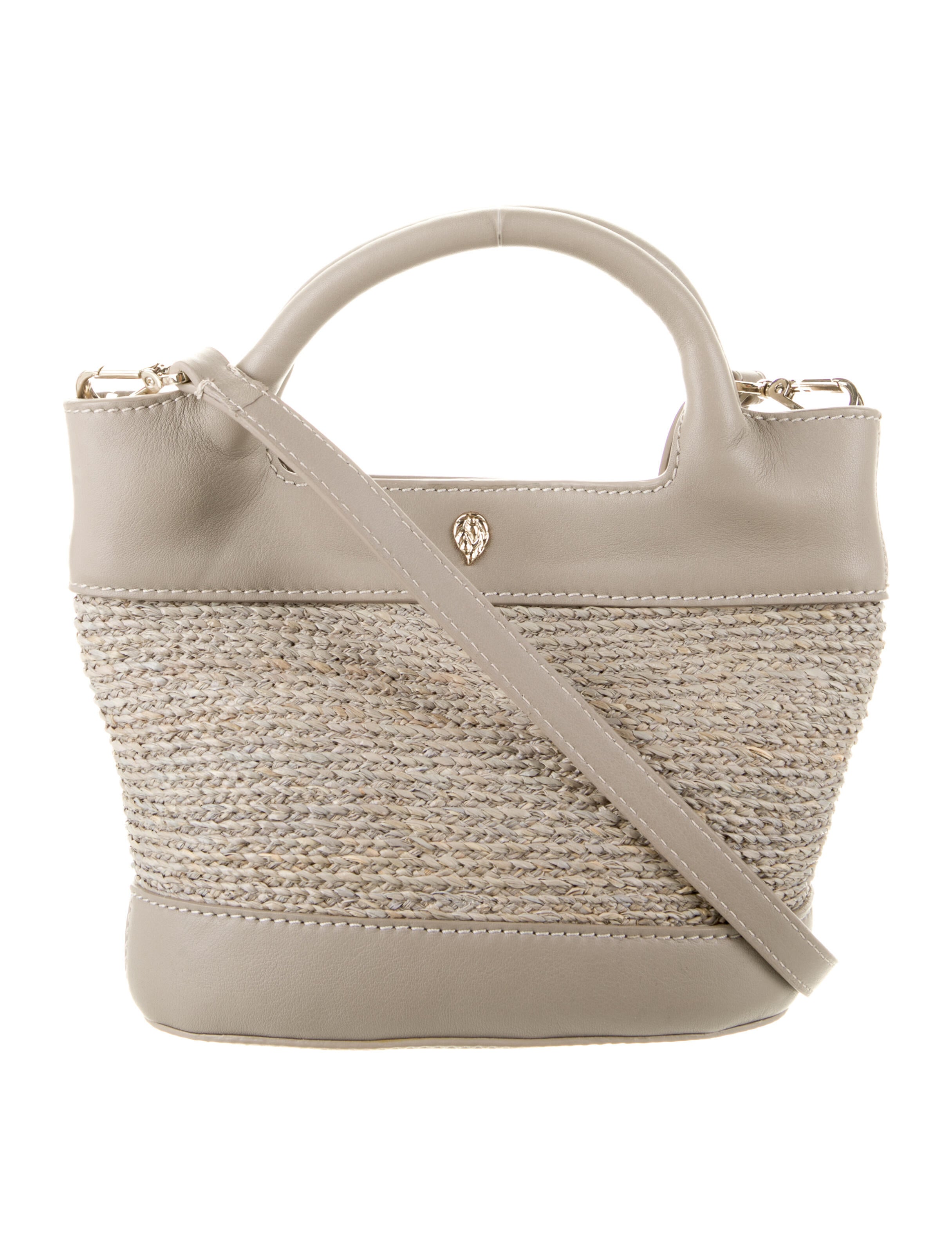 Helen Kaminski Leather Crossbody Bag Grey Crossbody Bags, Handbags