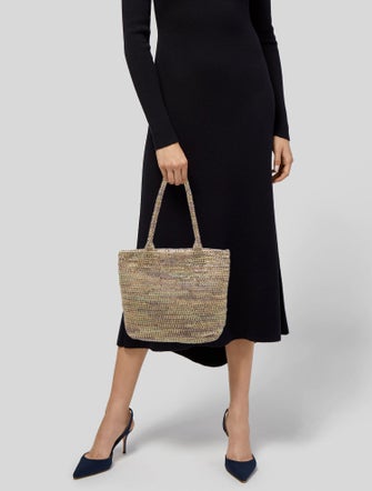 Helen Kaminski Straw Shoulder Bag