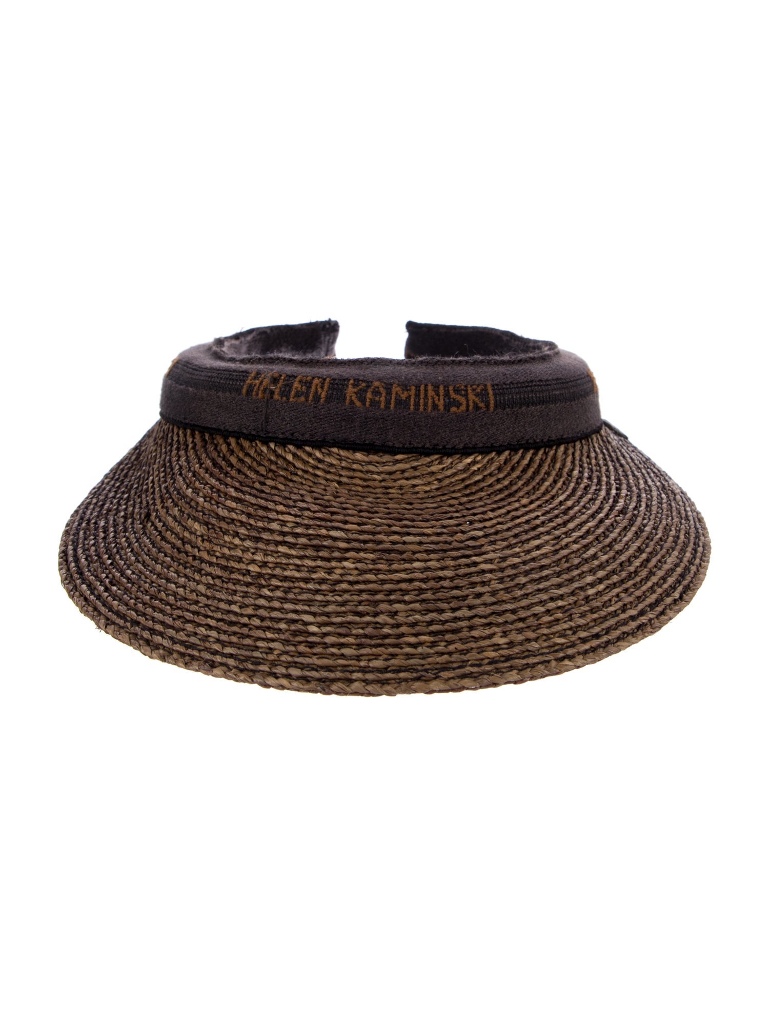Helen Kaminski Printed Raffia Hat - Brown Hats, Accessories