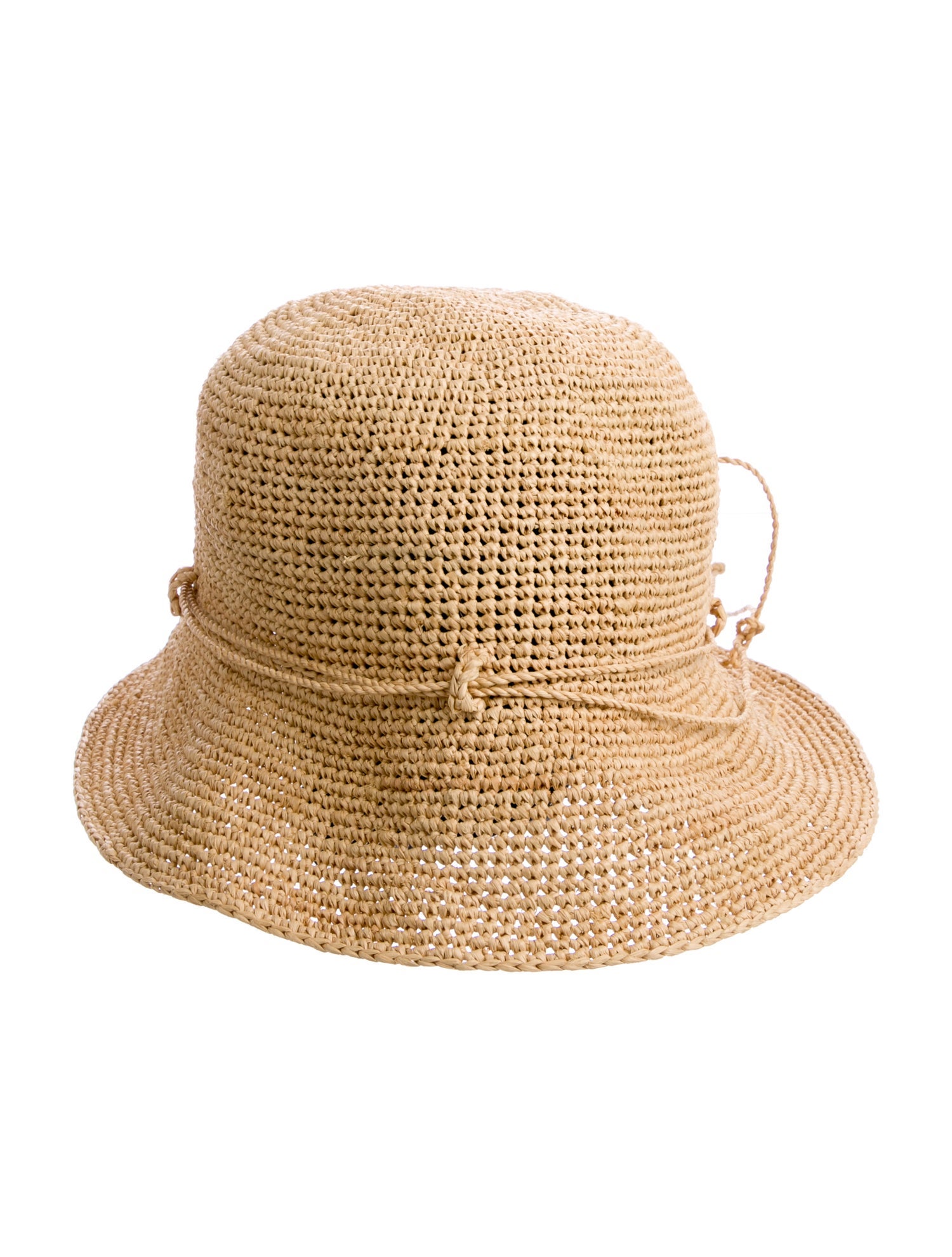 Helen Kaminski Raffia Woven Bucket Hat