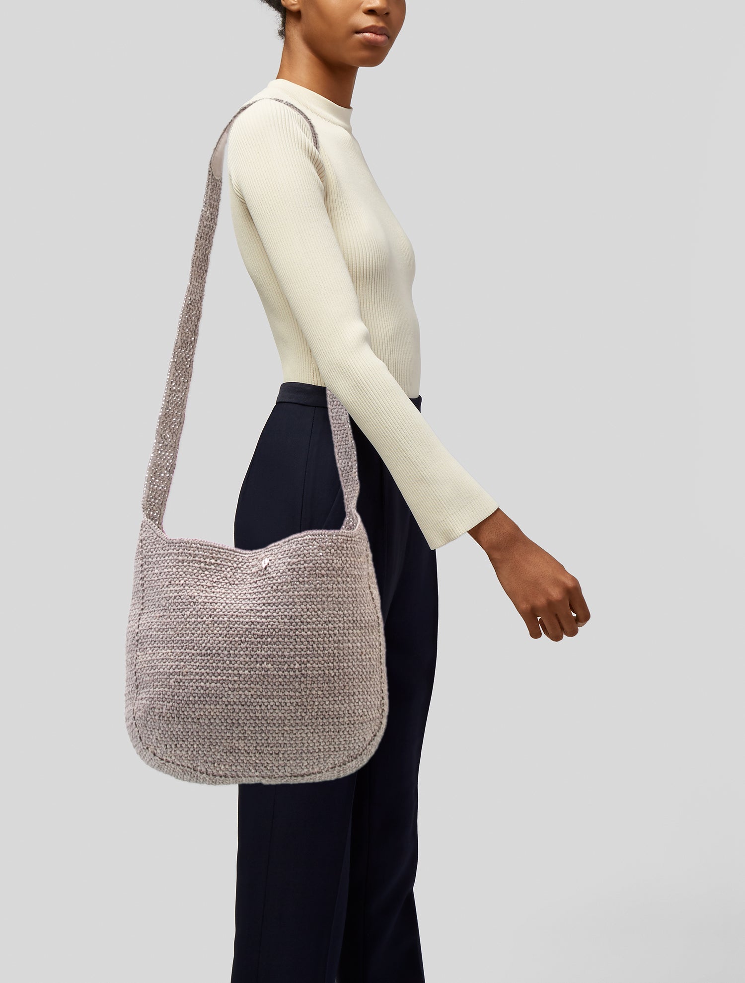 Helen Kaminski Straw Crossbody Bag