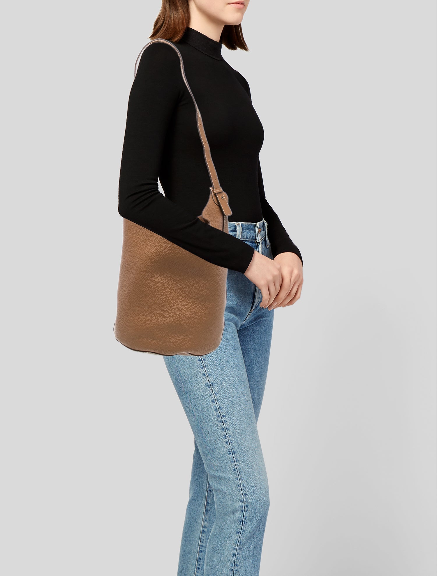 Helen Kaminski Leather Bucket Bag