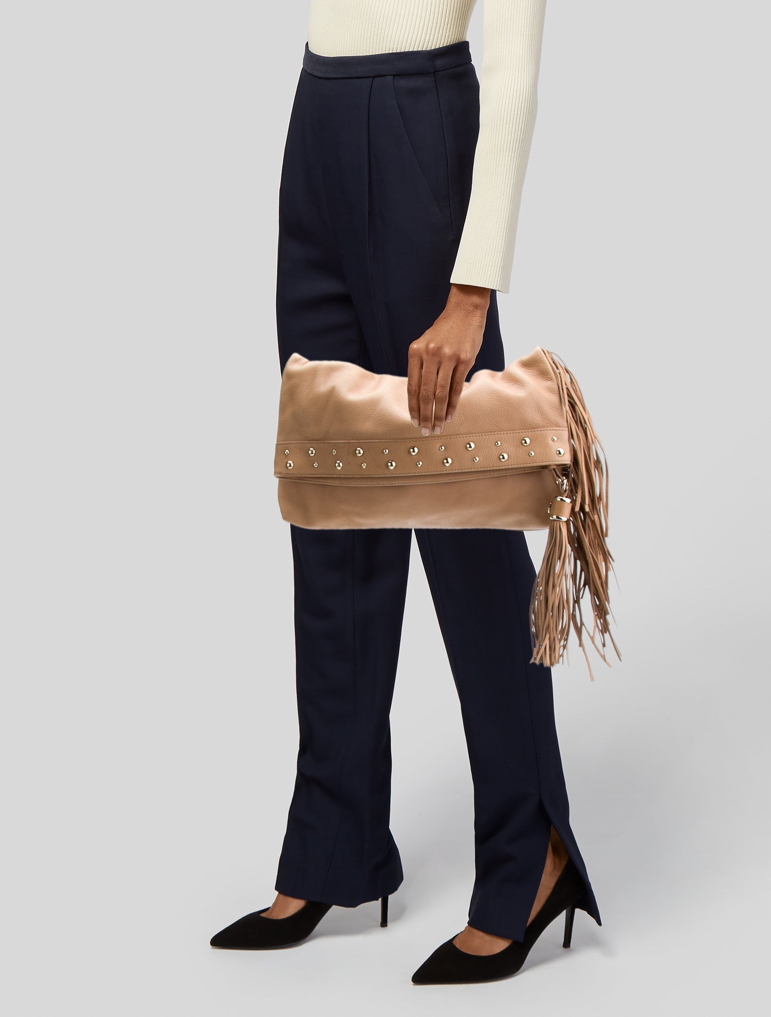 Helen Kaminski Leather Clutch