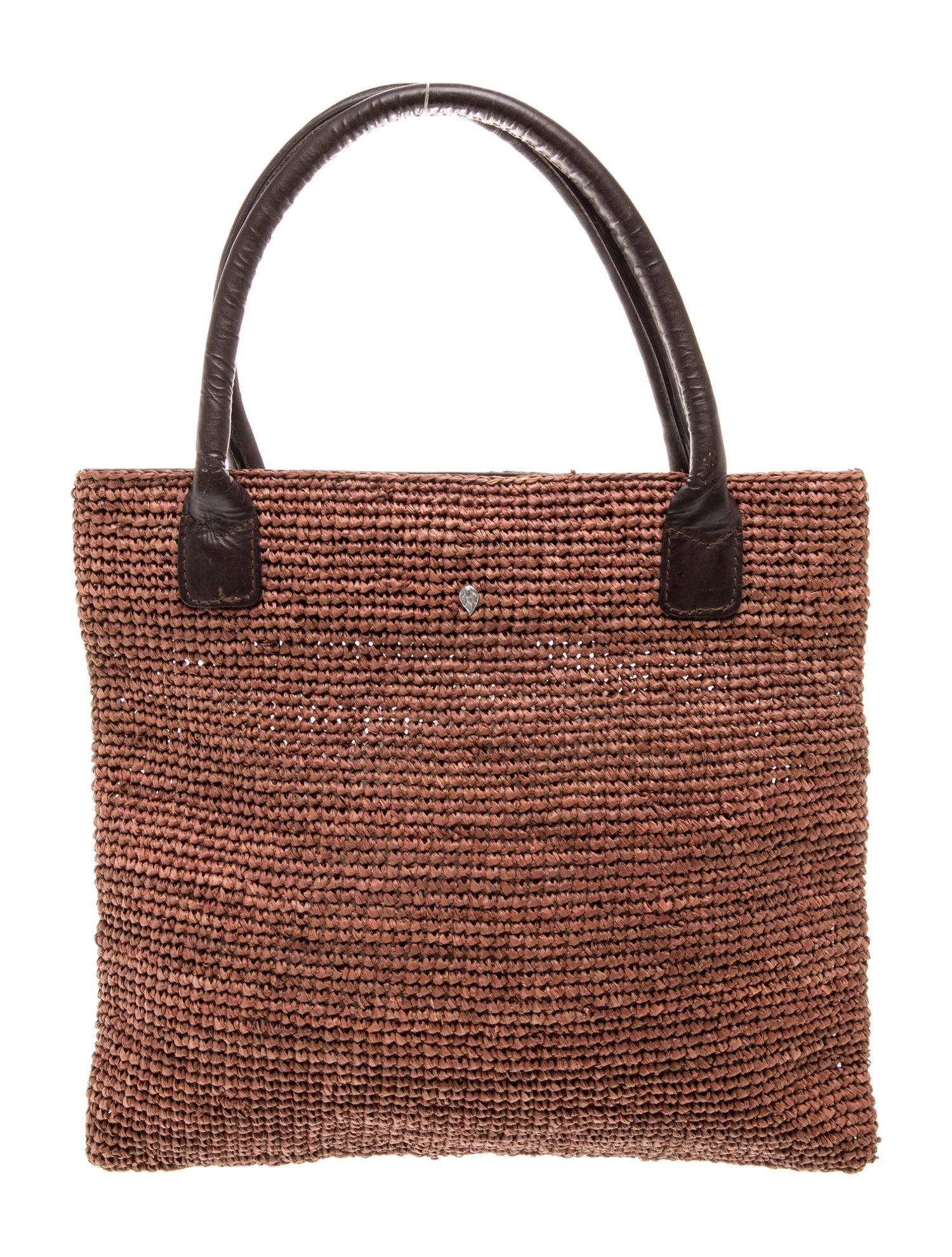Helen Kaminski Raffia Top Handle Bag