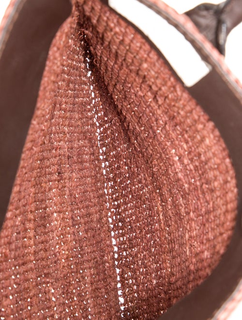 Helen Kaminski Raffia Top Handle Bag