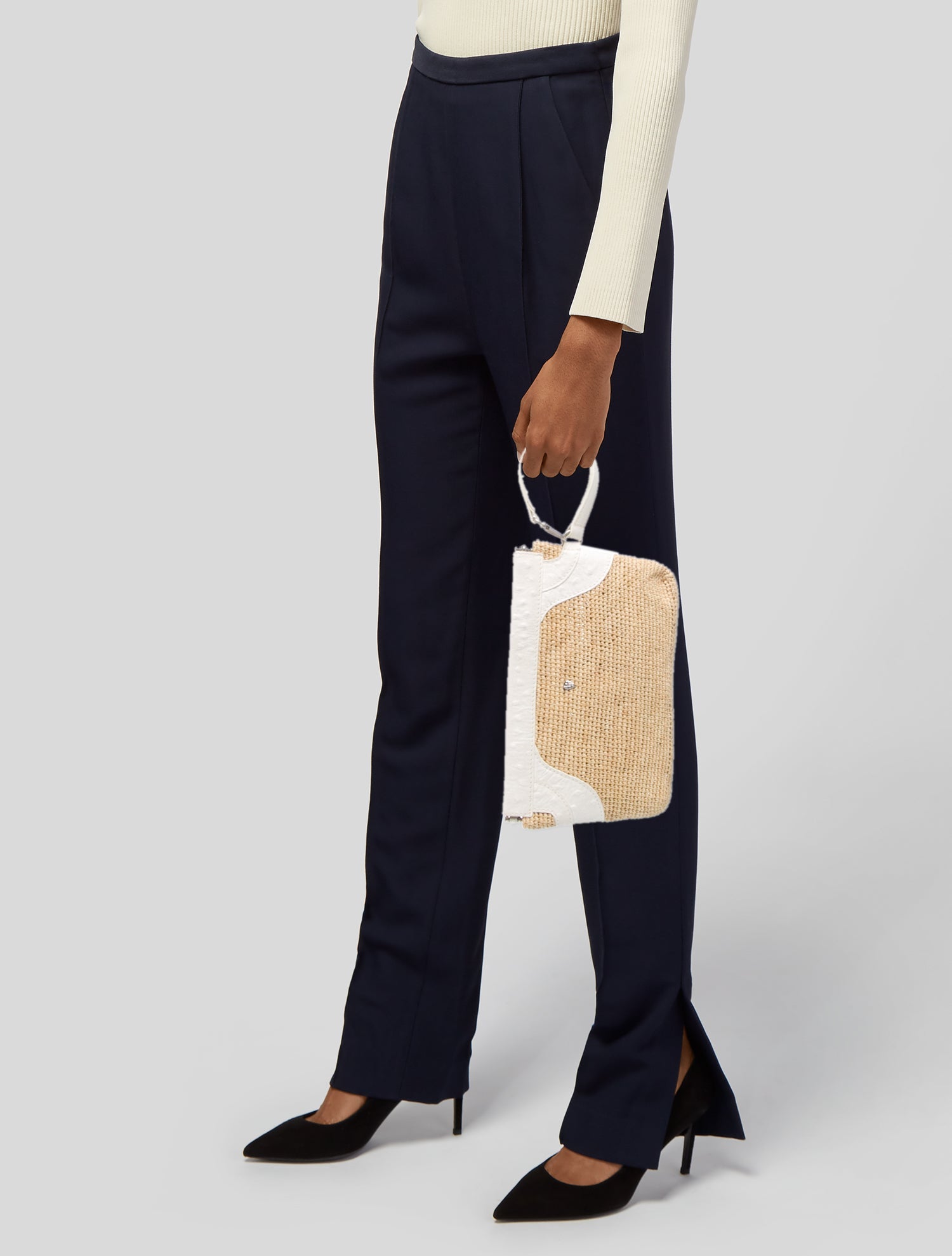 Helen Kaminski Straw Belt Bag