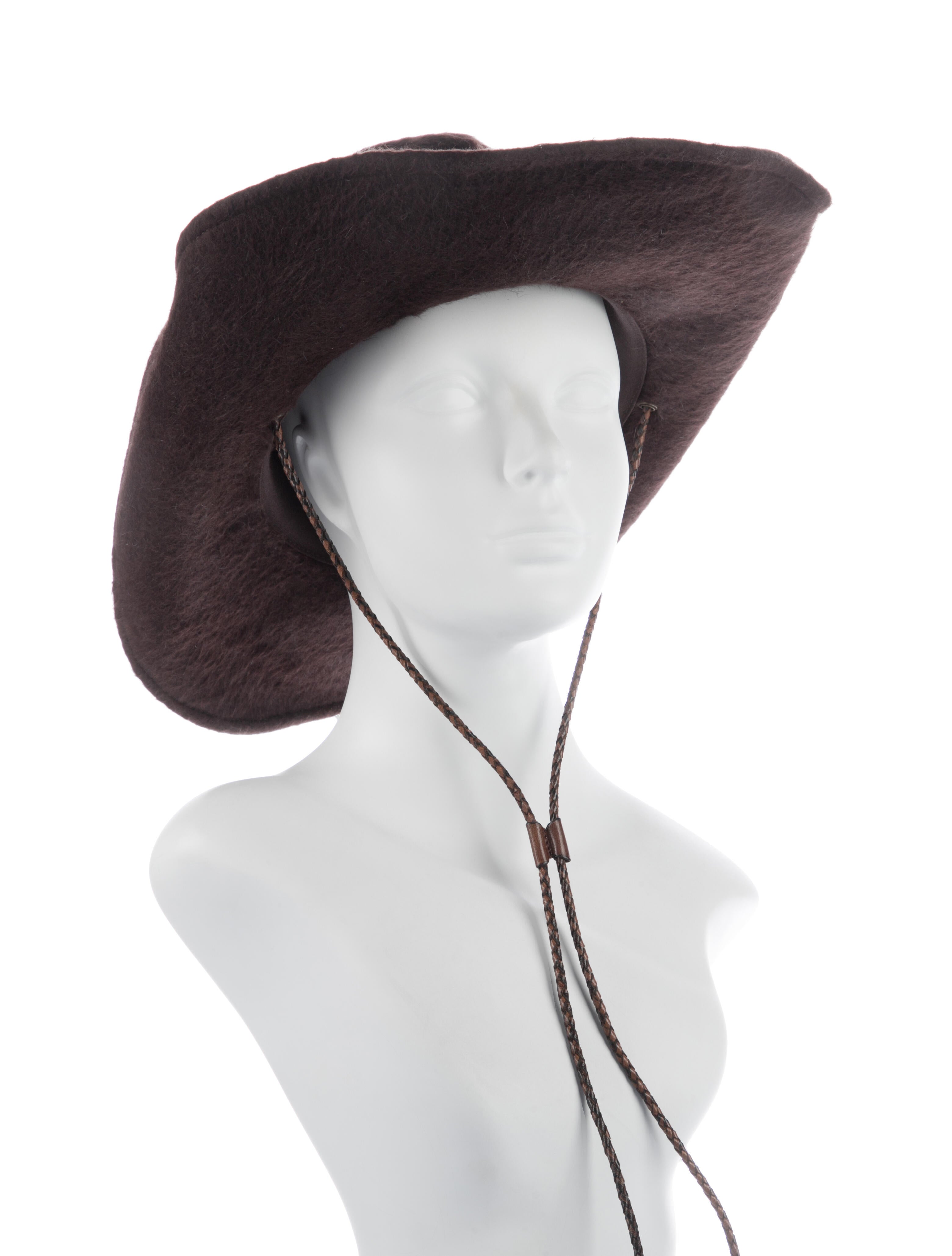 Helen Kaminski Women's Rabbit Felt Western Fedora