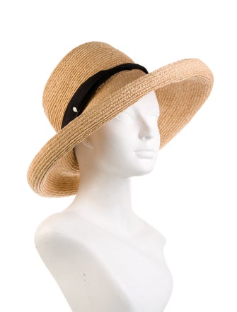 Helen Kaminski Raffia Woven Wide Brim Sun Hat
