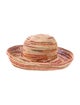 Helen Kaminski Raffia Pattern Print Sun Hat