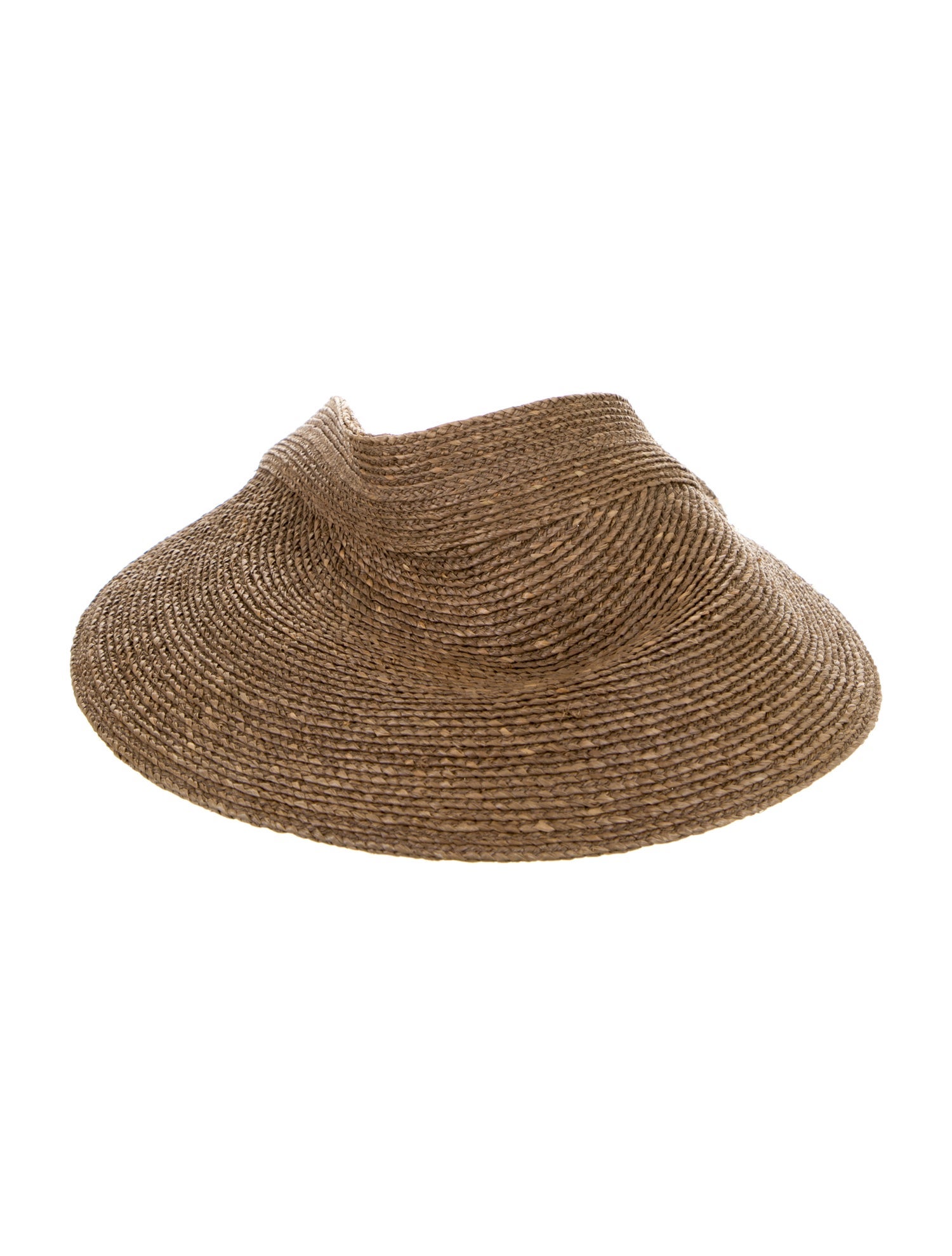Helen Kaminski Raffia Visor Cap